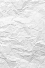 Fototapeta premium White clean crumpled paper