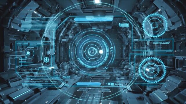 Futuristic online multiplayer game world with fast mech action unfolds in a digital environment