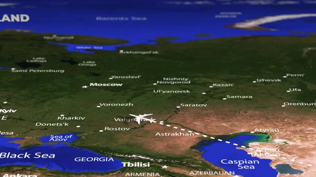 Flight From New Delhi INDIA to Helsinki FINLAND with flag pins