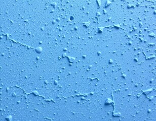 Obraz premium Vivid Azur Blue Stucco Wall