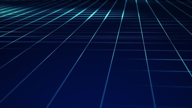 Data flow AI technology concept