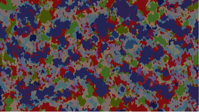Neural network complexity and thought forms illustrated in vibrant multicolor abstract pattern