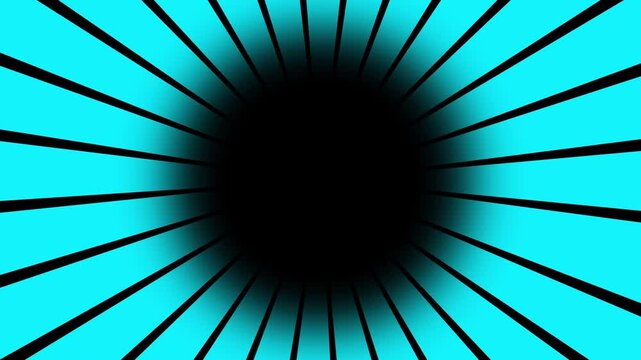 Pack of 4 Anime Comic Speed Lines. Motion graphics of background concept