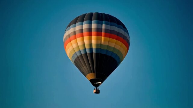 4K Cinematic Ascent: Weather Balloon Floating Through the Calm Stratosphere
