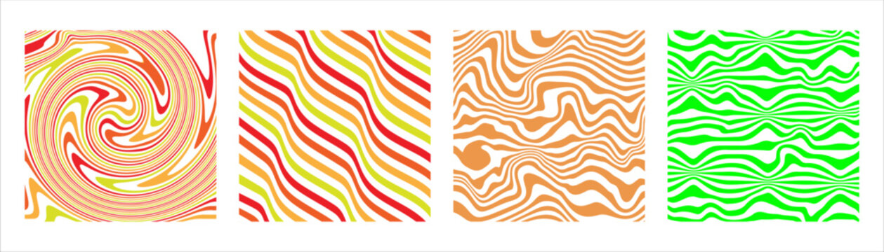 Topographic and flow field visualizations of a fluid dynamics simulation Vector