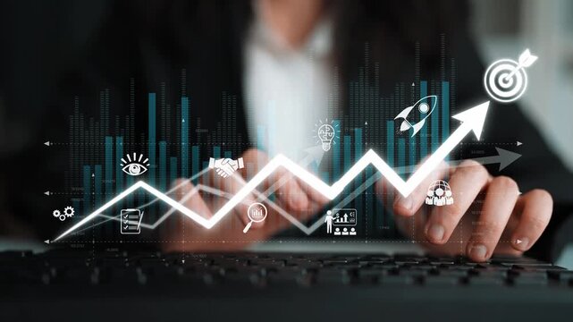 Business growth strategy drives goal achievement. Business growth improves performance, supports innovation, business growth tracks success, and business growth builds future. Marrow