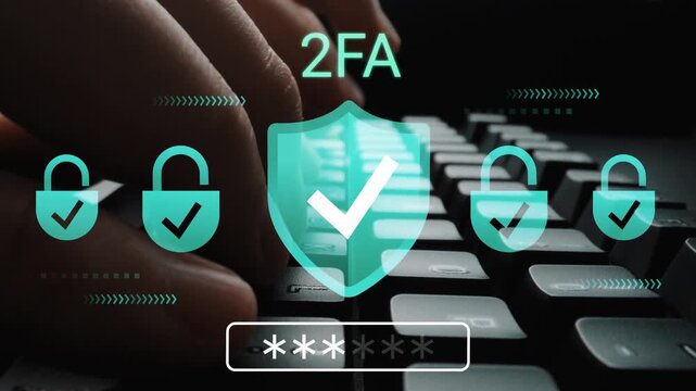 Secure Online Authentication with Two-Factor Authentication Concept on Keyboard for Enhanced Cybersecurity and Data Protection Measures Gluon.