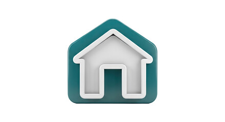 Obraz premium Modern Home Icon