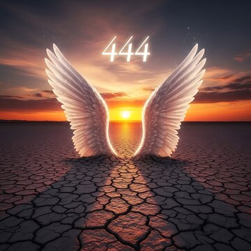 Angel Number 444 - Divine Guidance and Support on Your Path.