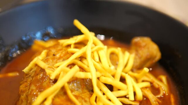 Khao Soi Gai Thai Coconut Curry Noodles w