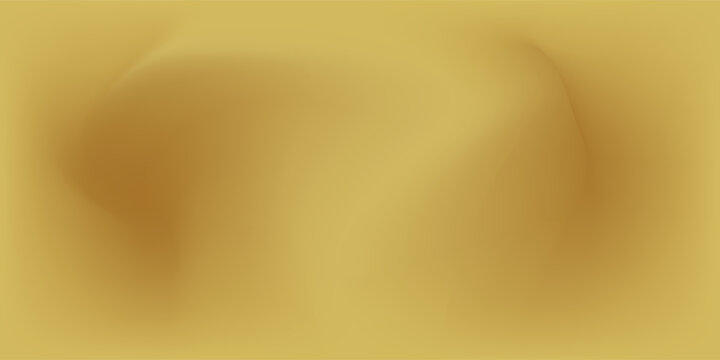 Gold abstract blurred gradient background. Vector illustration.