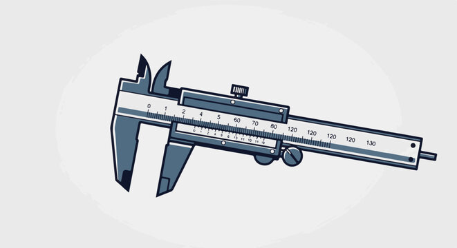 Precision instrument for accurate measurement, with dual scales for fine tuning