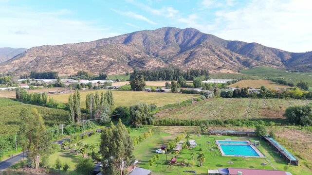 Vineyard Escape with Pools and Domes in the commune of pichidegua, province of Cachapoal, in the region of Libertador General Bernardo O'Higgins