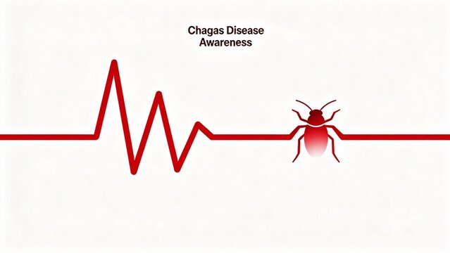 Silent Disease Concept: World Chagas Disease Day for Heart Health Education