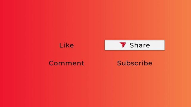 modern design template for business for like comment share animation video.