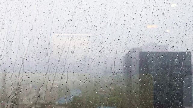 Monsoon Rain in IT Hub &ndash; Cinematic Timelapse Cityscape