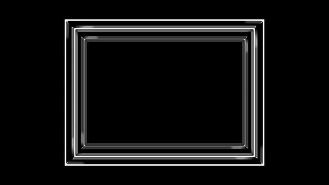 Square transition animation, 4K video with In black background, Pop up circle animation, screen square batik animation zoom n an zoom out, 4k video