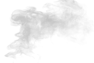 Thin smoke stream with soft highlights and flowing motion, suitable for abstract visuals. vector © Romstock