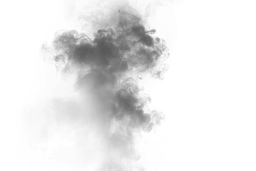 Abstract smoke shapes with flowing motion and soft illumination, suitable for creative visuals. vector © Romstock