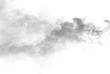 Smooth smoke ribbon with soft highlights and flowing motion, perfect for elegant compositions. vector © Romstock