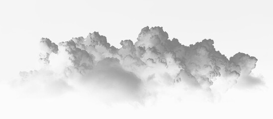 Abstract smoke wave with transparent layers and flowing motion, suitable for creative digital artwork. vector © Romstock