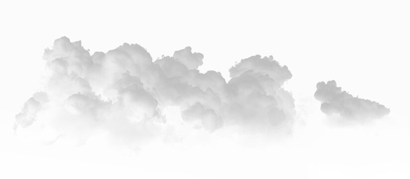 Soft gray smoke swirl with smooth motion and airy transparency, perfect for atmospheric digital compositions. vector