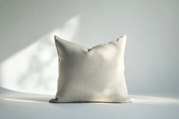 clean pillow. rest at home concept