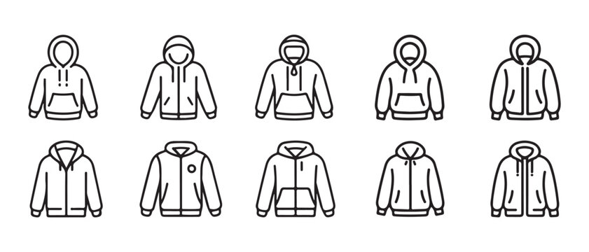 Hoodie Outline Images – Browse 44,314 Stock Photos, Vectors, and