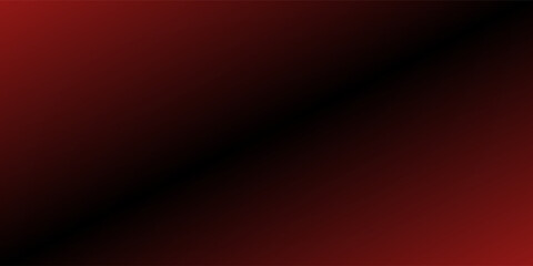 Naklejka premium Dark red gradient background. Abstract smooth hot color gradation wallpaper. Vibrant intense blurred backdrop for banner, poster, leaflet, brochure, booklet. Fiery red orange overlay. Vector
