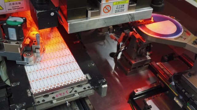 Camerabased assessment of lighting components. Using sensors and cameras for LED quality evaluation. Systematic optical examination of LED assemblies under calibration light for quality assurance