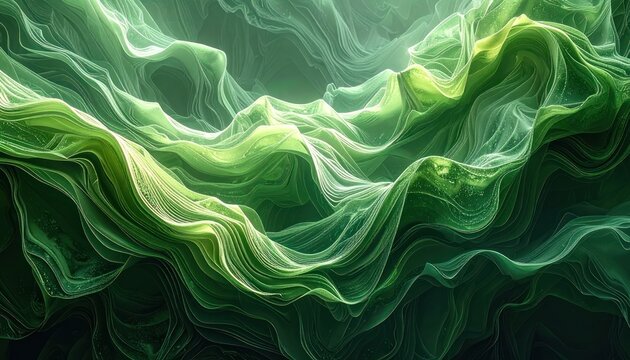 Emerald currents of ethereal fluidity