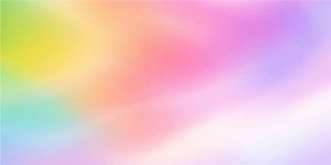 Obraz premium A beautiful and vibrant multicolored abstract design that exudes a sense of fluidity and harmony.