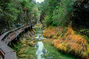Río Borosa por el Cerrada de Elias,  en el parque natural de Cazorla, Segura y Las Villas. © manuelmartinez