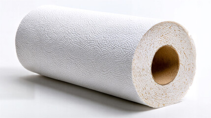 Fototapeta premium Paper towel roll presenting cleaning and absorbency concept