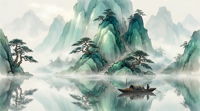 中国风 水墨」の写真素材 | 488件の無料イラスト画像 | Adobe Stock