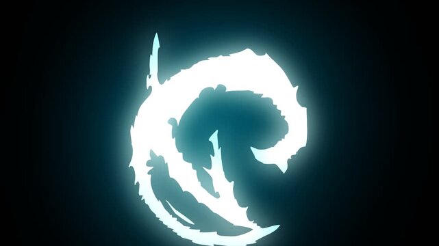 2D cartoon comic cast energy effect collection with alpha channel