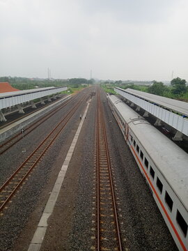 railway in the countryside