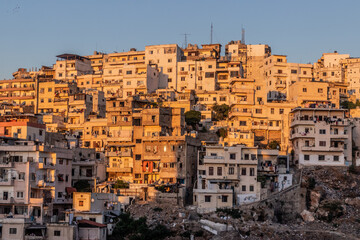 Naklejka premium Skyline of Tripoli town, Lebanon