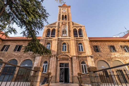 Carmelite Fathers Monastery in Bcharre (Bsharri) town, Lebanon