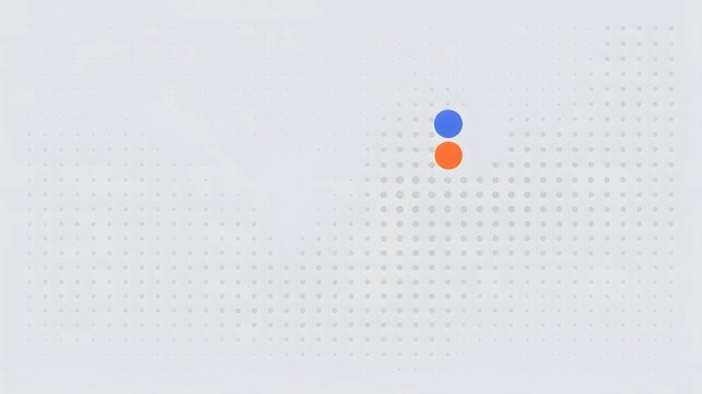 Scatter plot with highlighted blue data point &ndash; Ideal for business analytics, market research, or identifying trends.