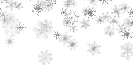 Christmas winter snowflake background, perfect for holiday greetings and seasonal designs. © vege