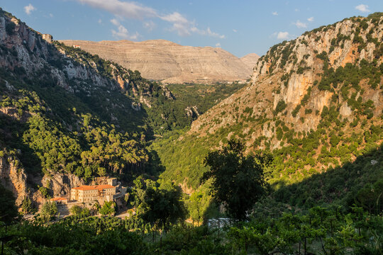 Monastery of Saint Anthony of Qozhaya in Qadisha valley, Lebanon