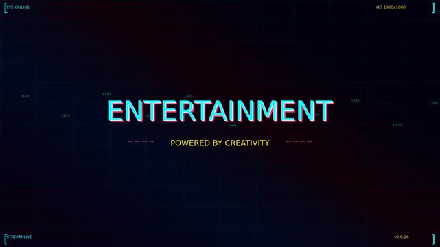 abstract technological intro