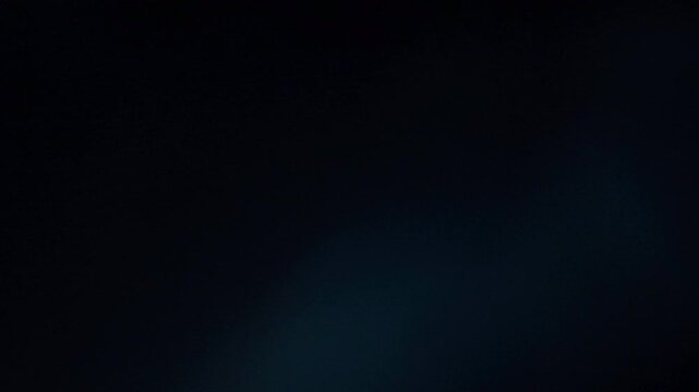 Dark Teal Light Leak Bokeh Overlay &ndash; Cinematic Soft Glow Transition Background Loop