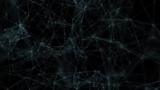 4K Animated Plexus Background Video | Futuristic Plexus Network Motion Graphics 4K | Dynamic Connected Dots and Lines Animation | Abstract Digital Plexus Animated Backdrop 4K | Modern High-Tech Networ