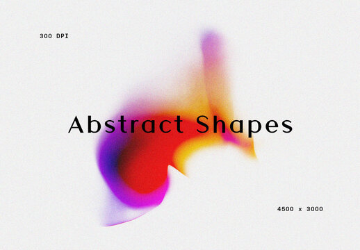 Abstract Gradient Shapes