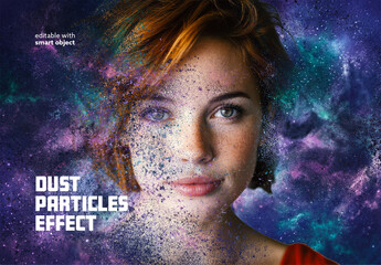 Dust Particles Photo Effect