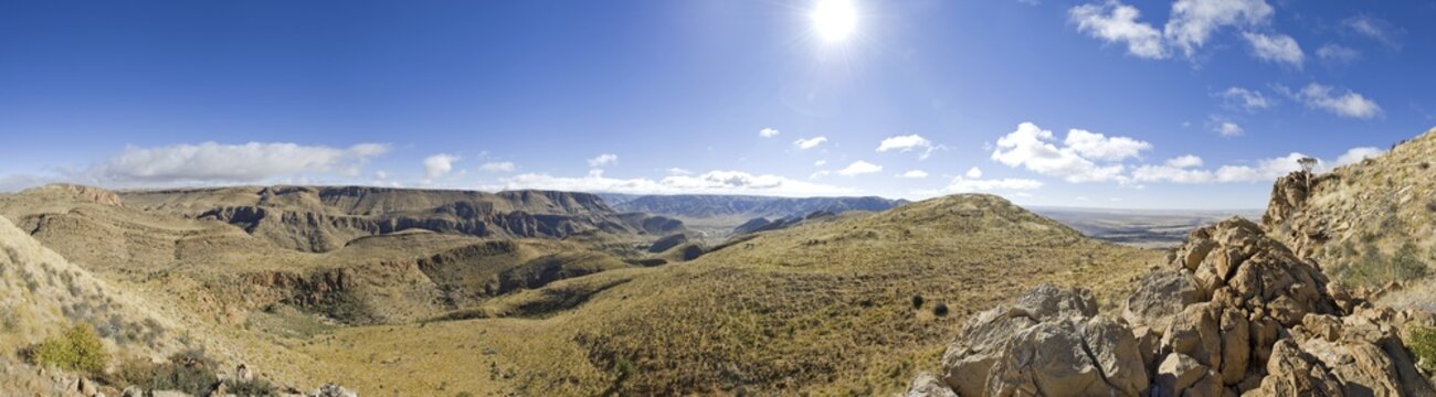 Quiver Tree Gorge in the Naukluft Mountains, Namibia, Africa