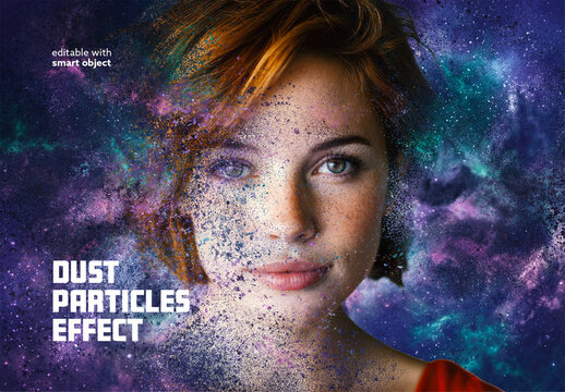 Dust Particles Photo Effect