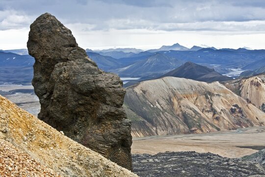 Liparite Mountains and Brennisteinsalda Volcanic Field, Landmannalaugar, Iceland